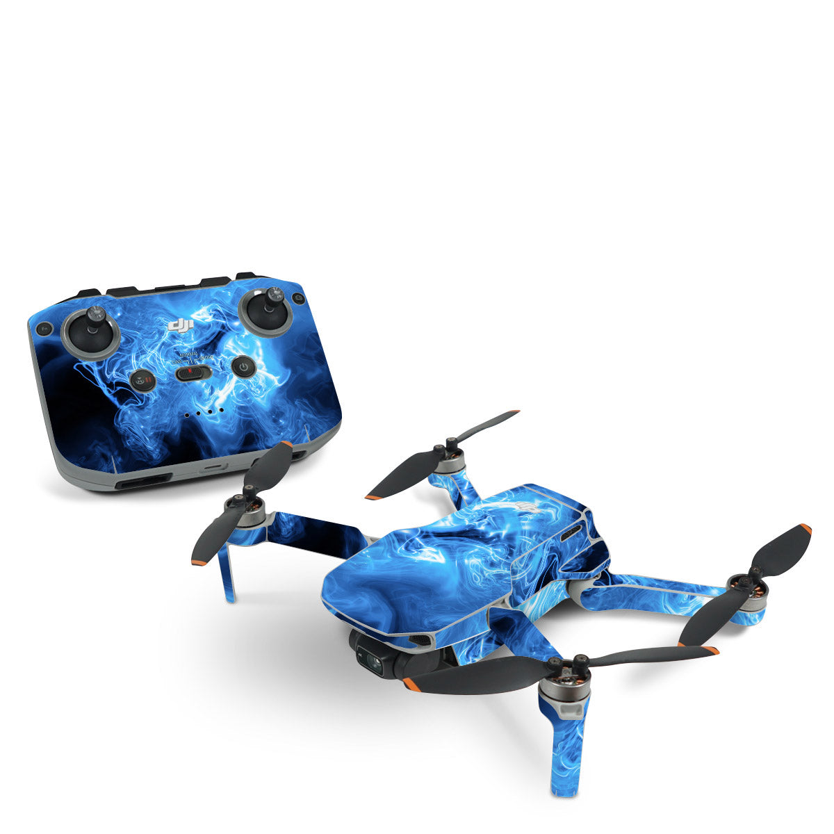 Blue Quantum Waves - DJI Mini 2 Skin