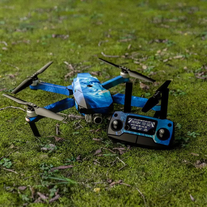 Blue Quantum Waves - DJI Mavic Pro Skin