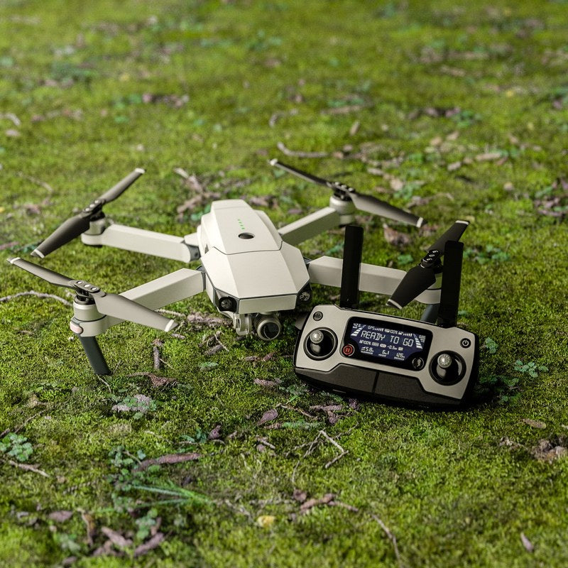 Solid State White - DJI Mavic Pro Skin
