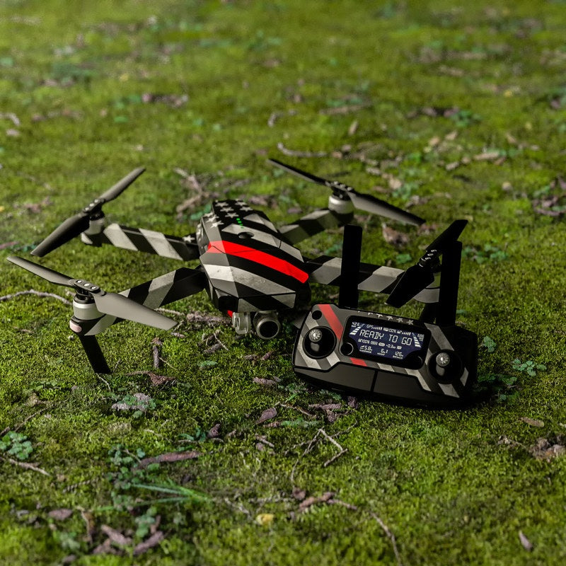 Thin Red Line Hero - DJI Mavic Pro Skin