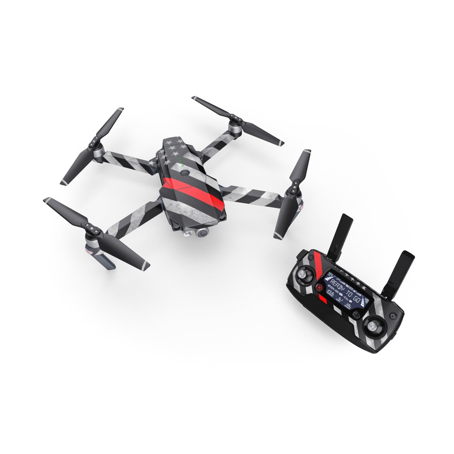Thin Red Line Hero - DJI Mavic Pro Skin