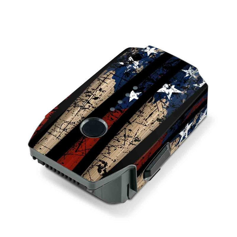 Old Glory - DJI Mavic Pro Battery Skin