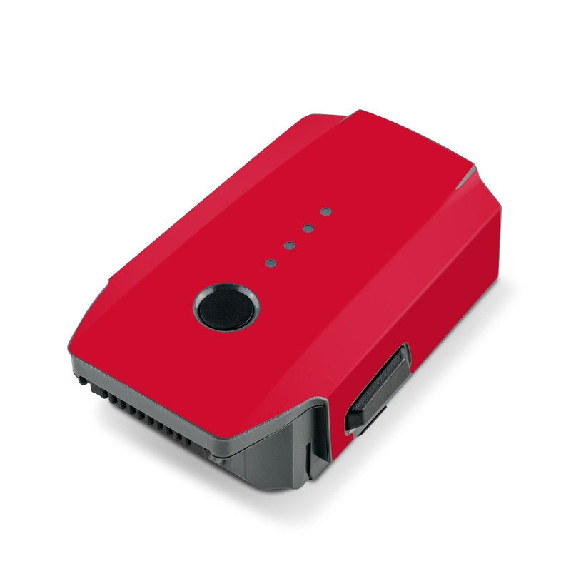 Solid State Red - DJI Mavic Pro Battery Skin