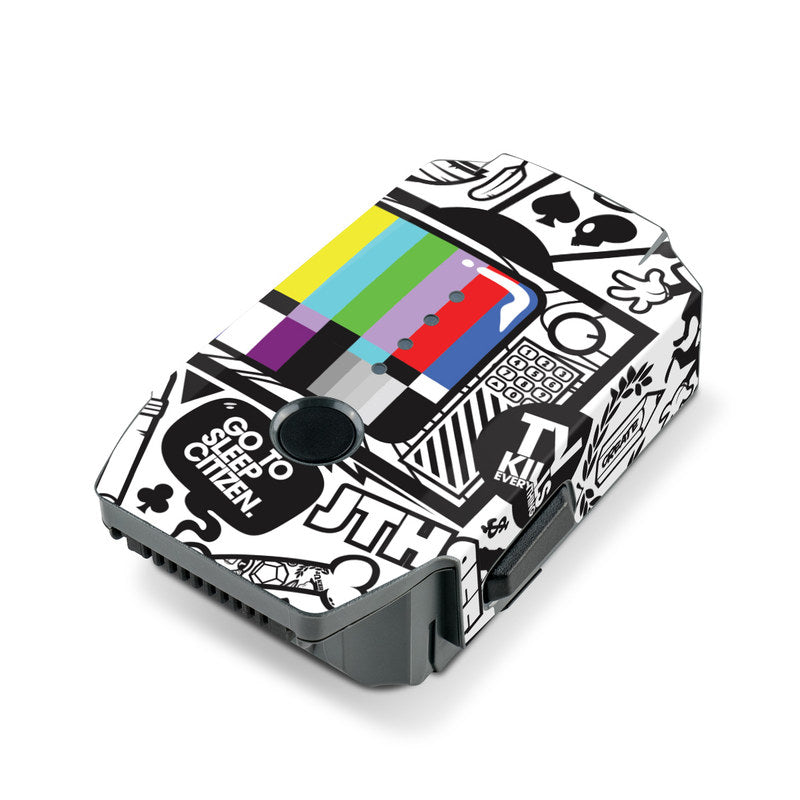 TV Kills Everything - DJI Mavic Pro Battery Skin