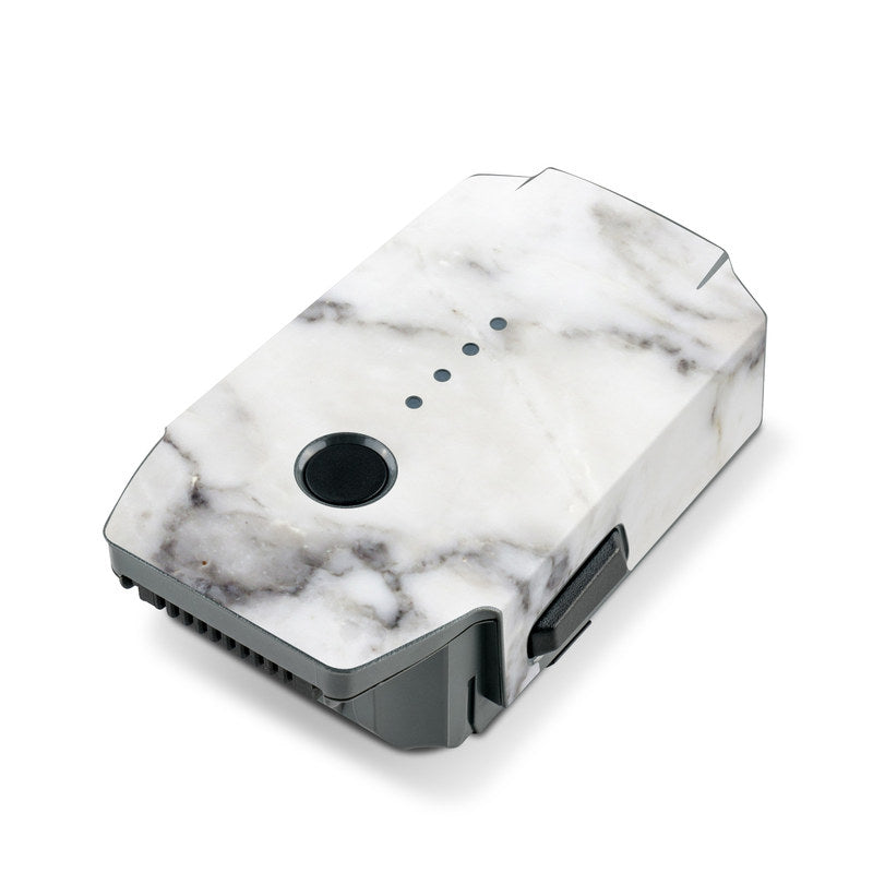 White Marble - DJI Mavic Pro Battery Skin