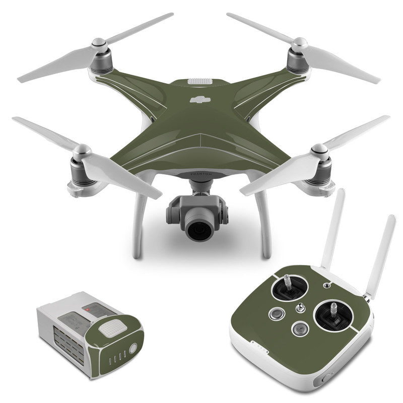 Solid State Olive Drab - DJI Phantom 4 Skin