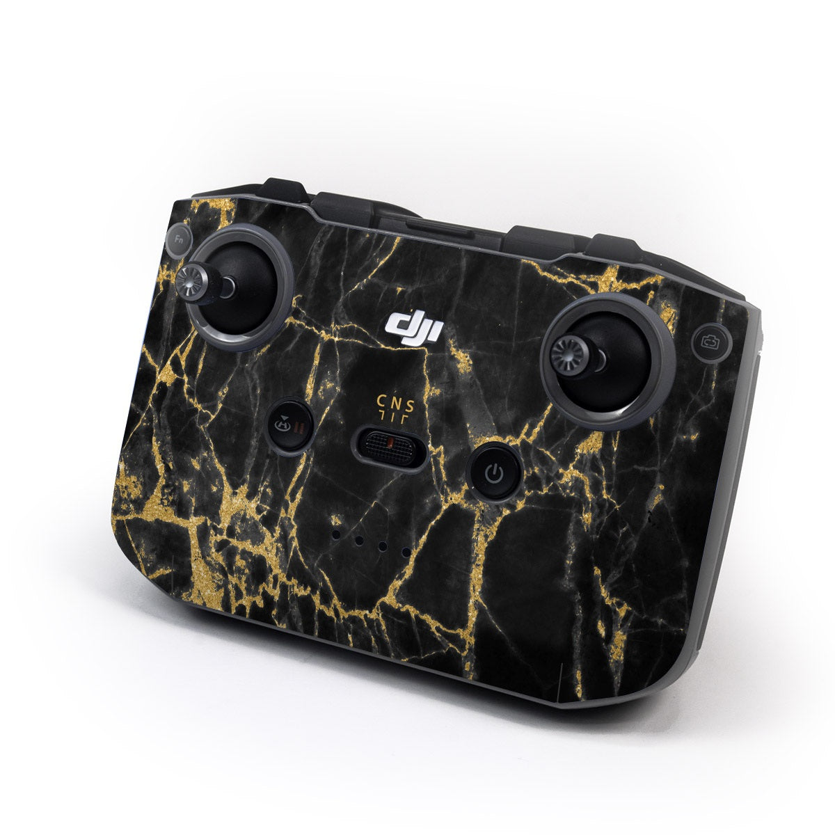 Black Gold Marble - DJI RC-N2 Controller Skin