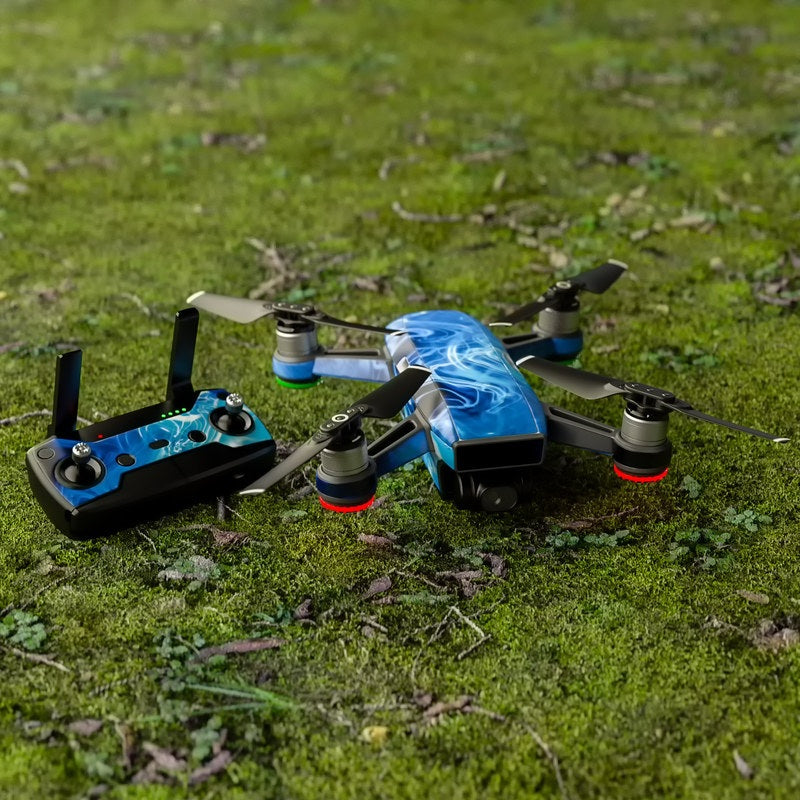 Blue Quantum Waves - DJI Spark Skin