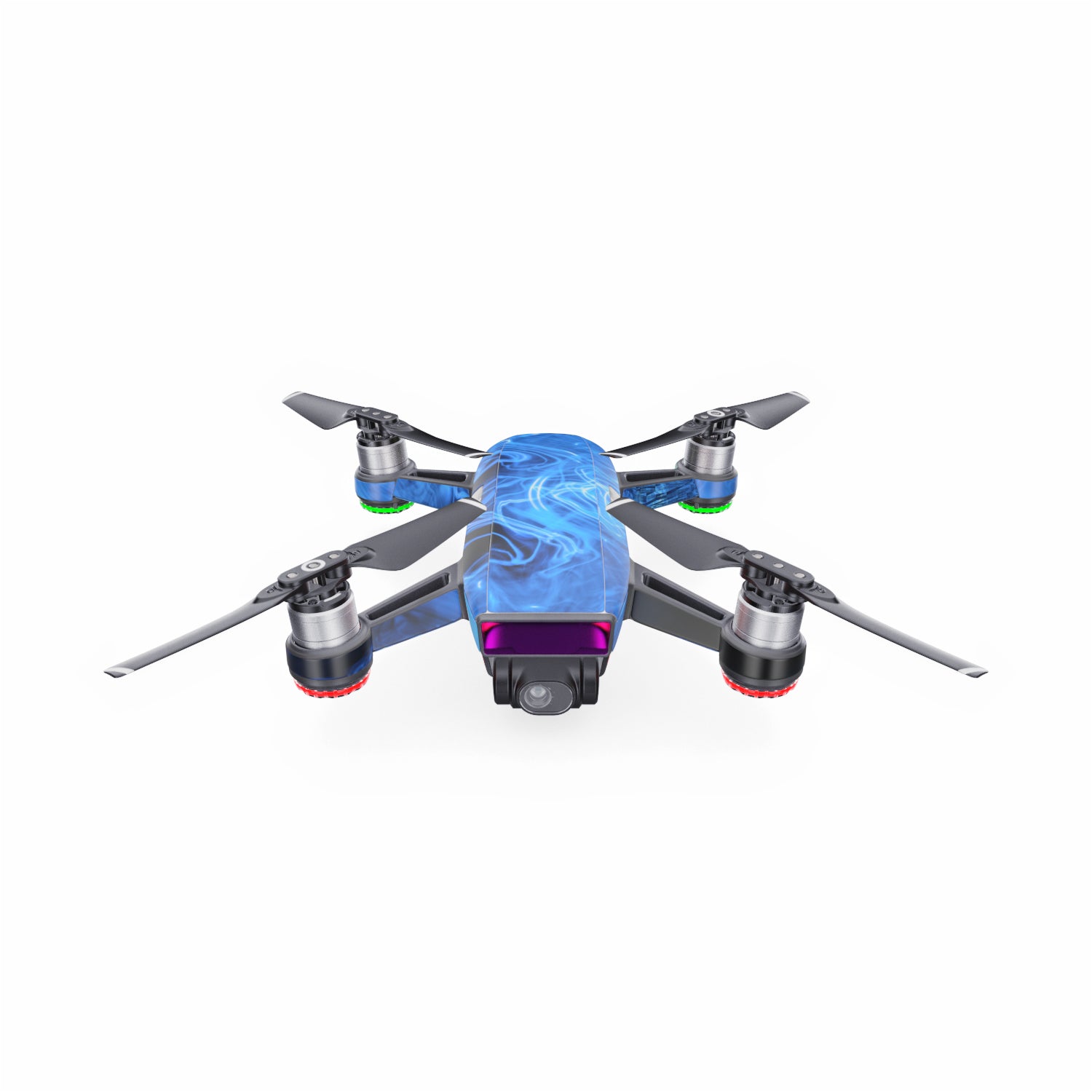 Blue Quantum Waves - DJI Spark Skin