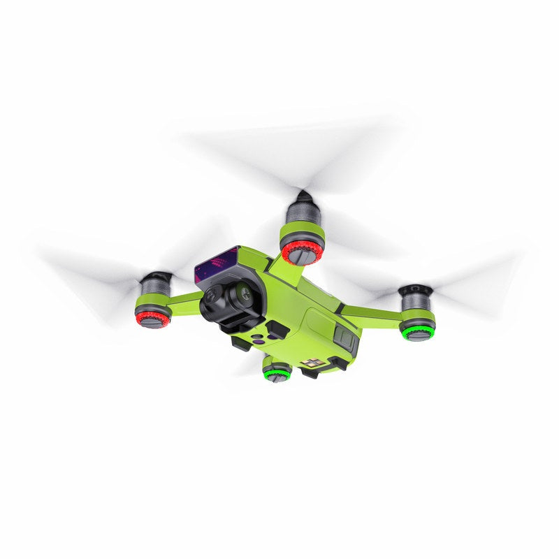 Solid State Lime - DJI Spark Skin