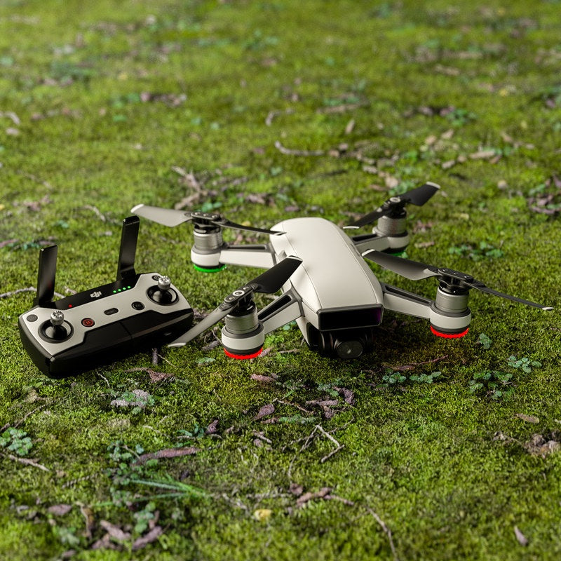 Solid State White - DJI Spark Skin