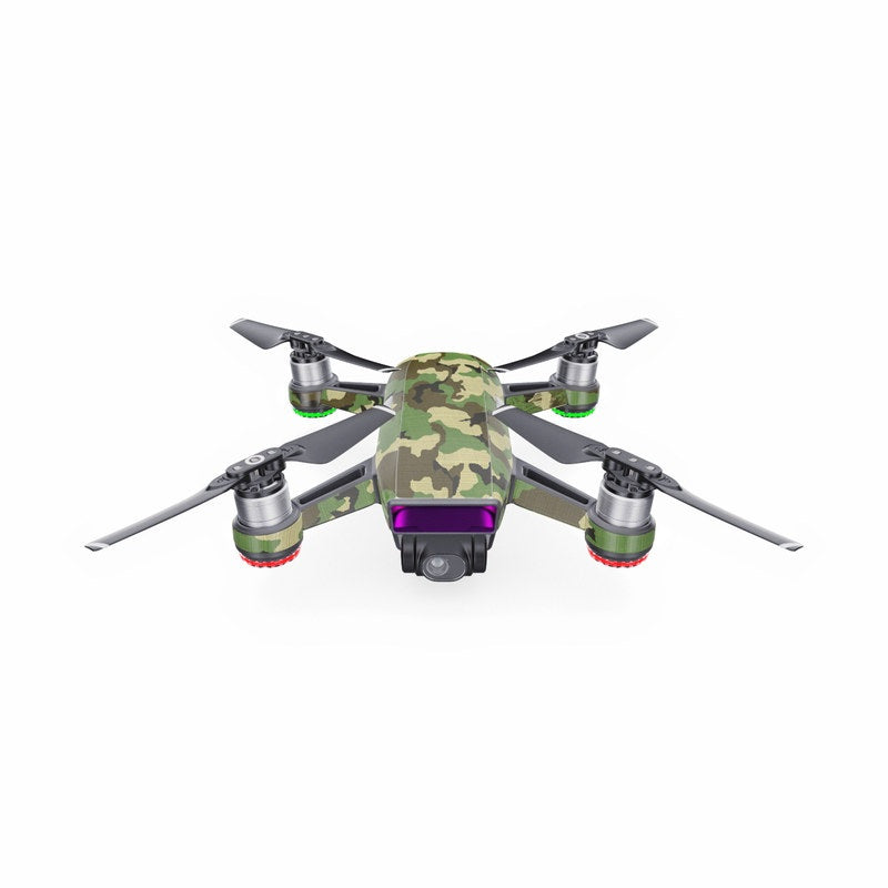 Woodland Camo - DJI Spark Skin