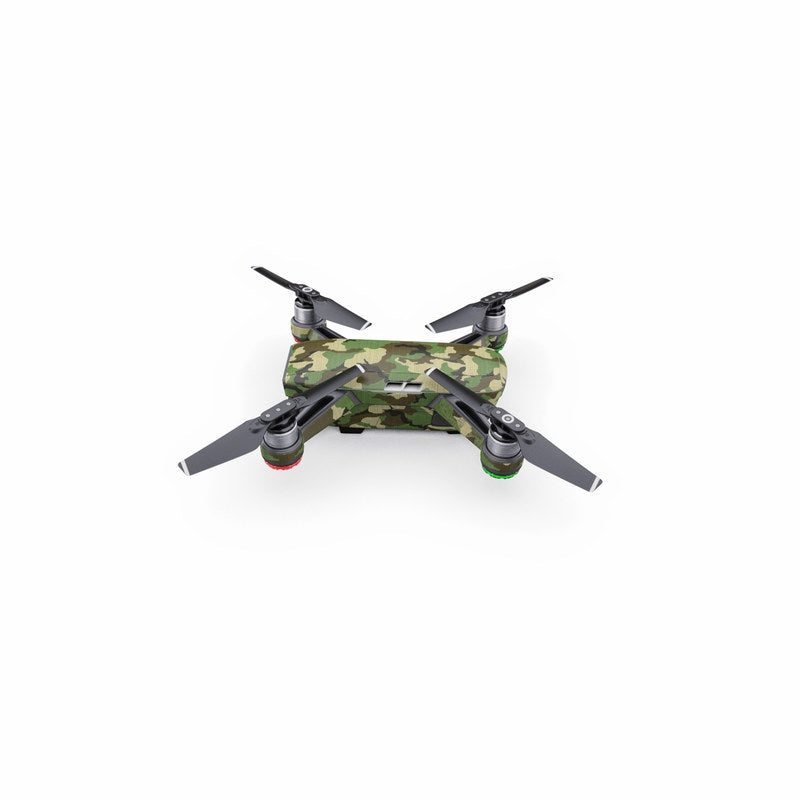 Woodland Camo - DJI Spark Skin