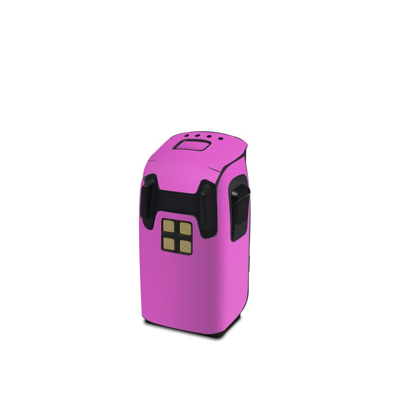 Solid State Vibrant Pink - DJI Spark Battery Skin