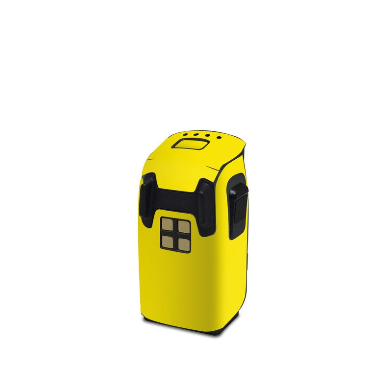 Solid State Yellow - DJI Spark Battery Skin