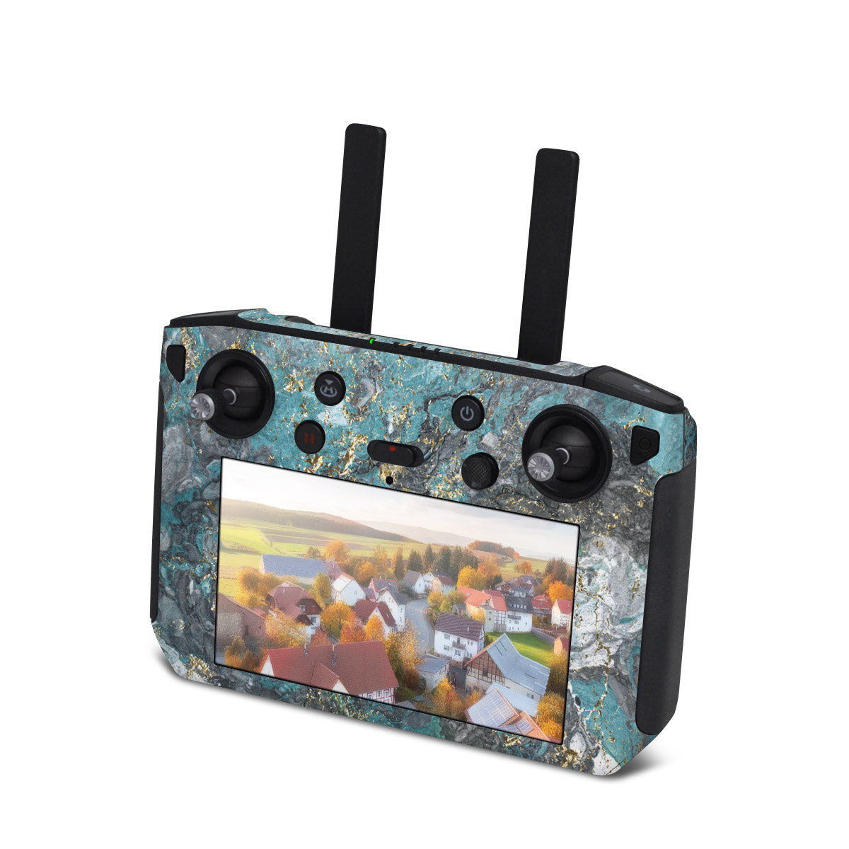 Gilded Glacier Marble - DJI Smart Controller Skin
