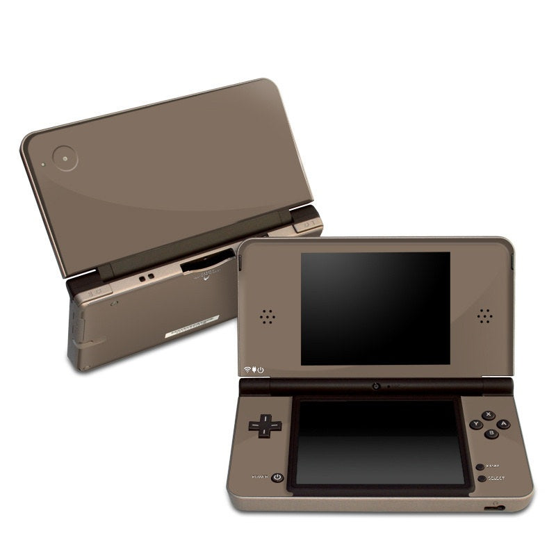 Solid State Flat Dark Earth - Nintendo DSi XL Skin