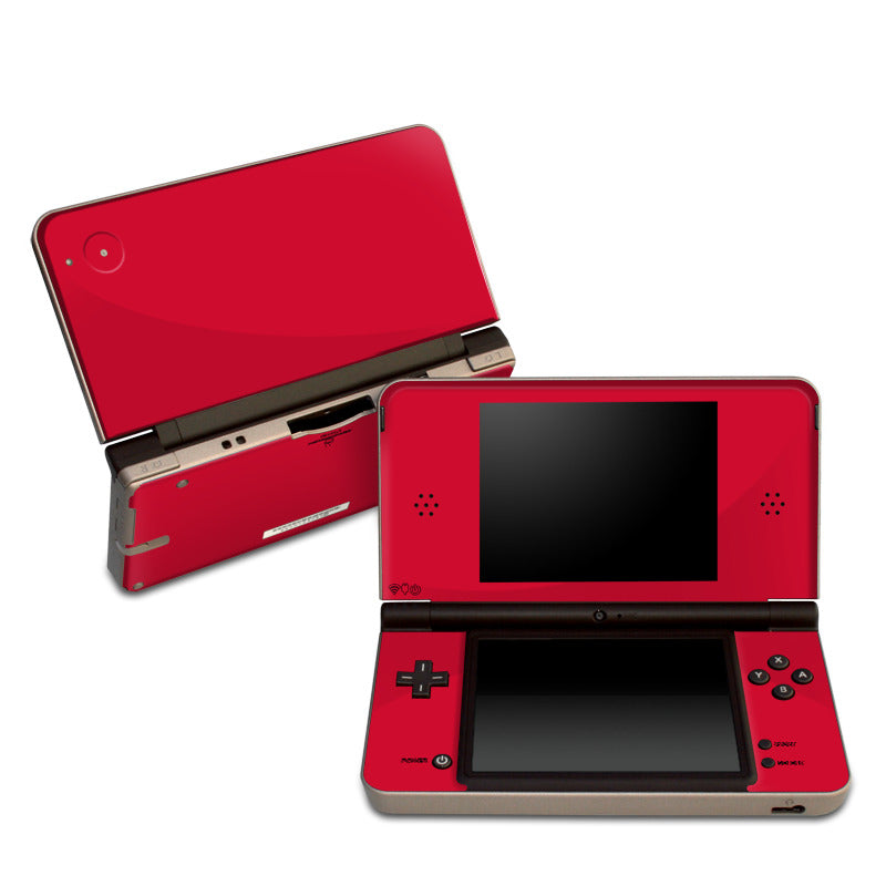 Solid State Red - Nintendo DSi XL Skin