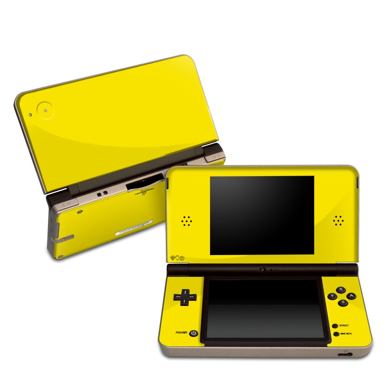 Solid State Yellow - Nintendo DSi XL Skin