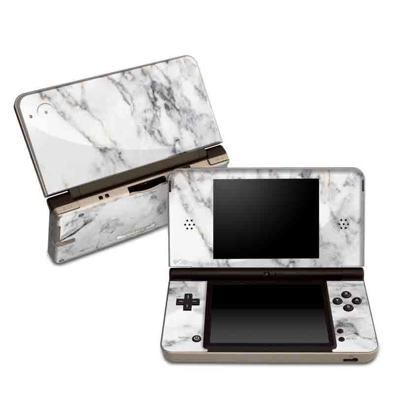 White Marble - Nintendo DSi XL Skin