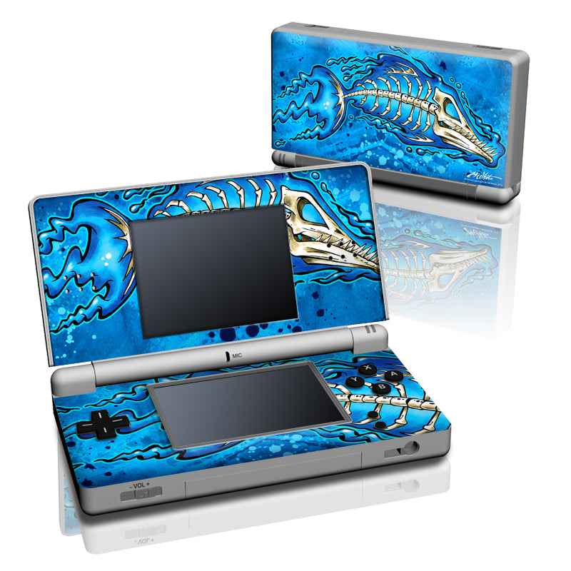Barracuda Bones - Nintendo DS Lite Skin