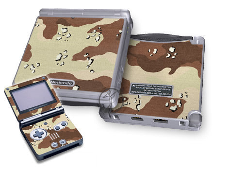 Desert Camo - Nintendo GameBoy Advance SP Skin