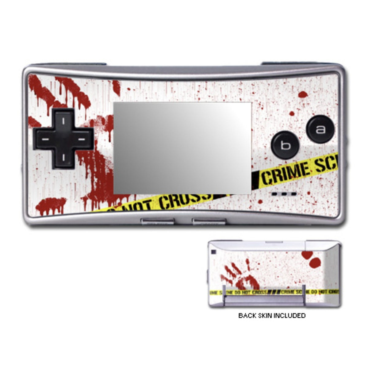 Crime Scene Revisited - Nintendo GameBoy Micro Skin