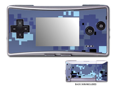 Digital Sky Camo - Nintendo GameBoy Micro Skin