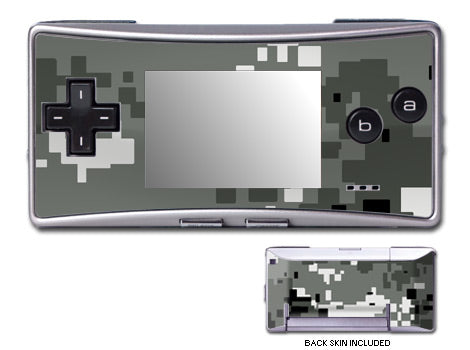 Digital Urban Camo - Nintendo GameBoy Micro Skin