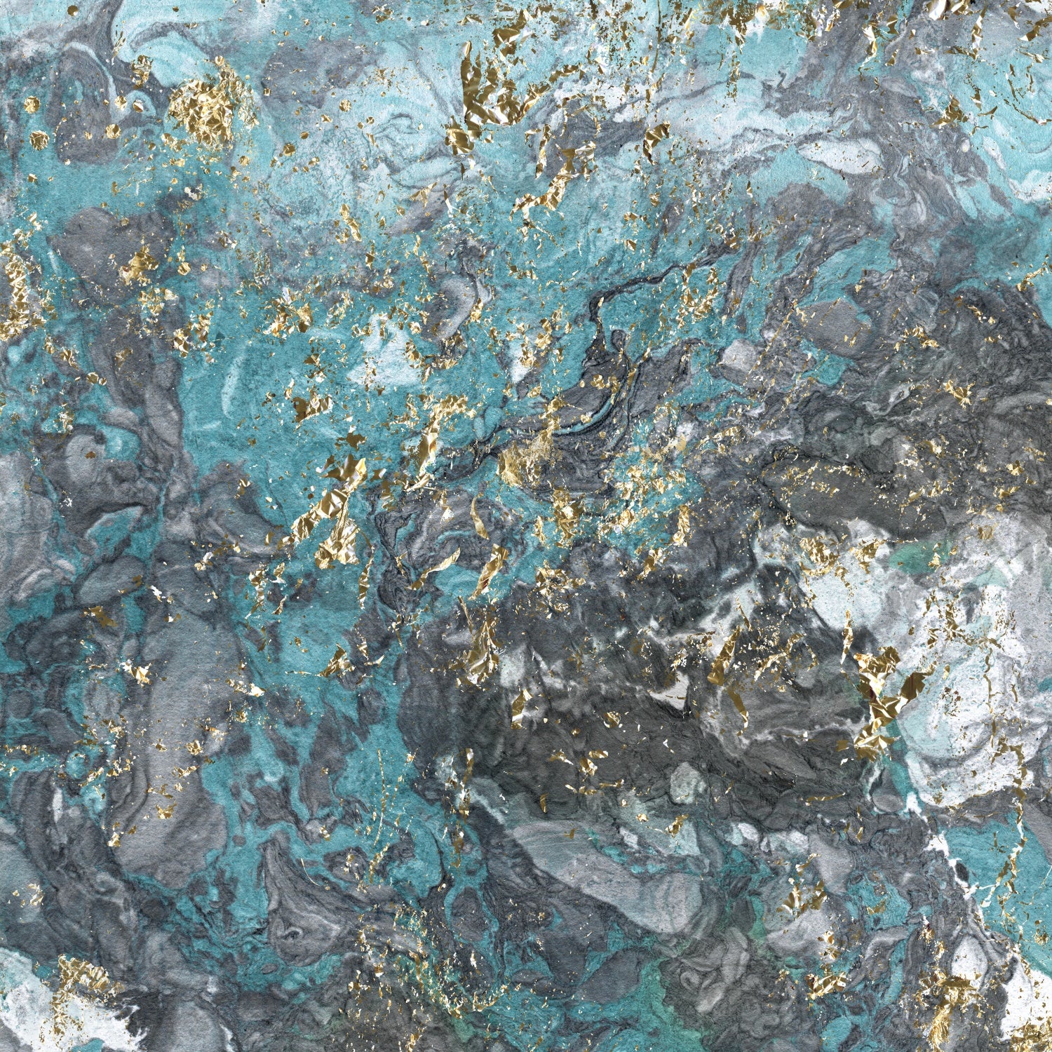 Gilded Glacier Marble - DJI Avata 2 Skin