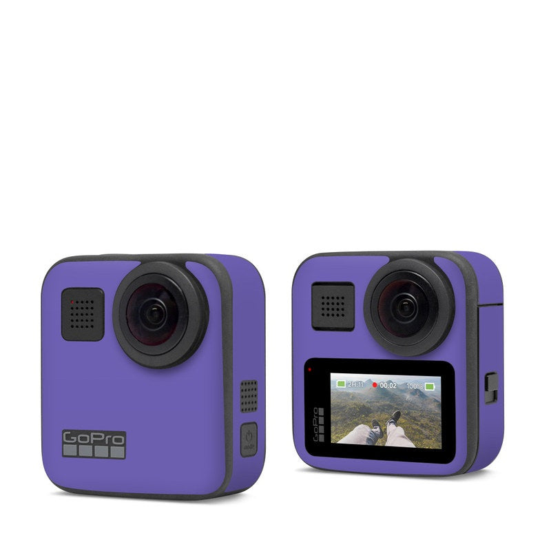 Solid State Purple - GoPro Max Skin