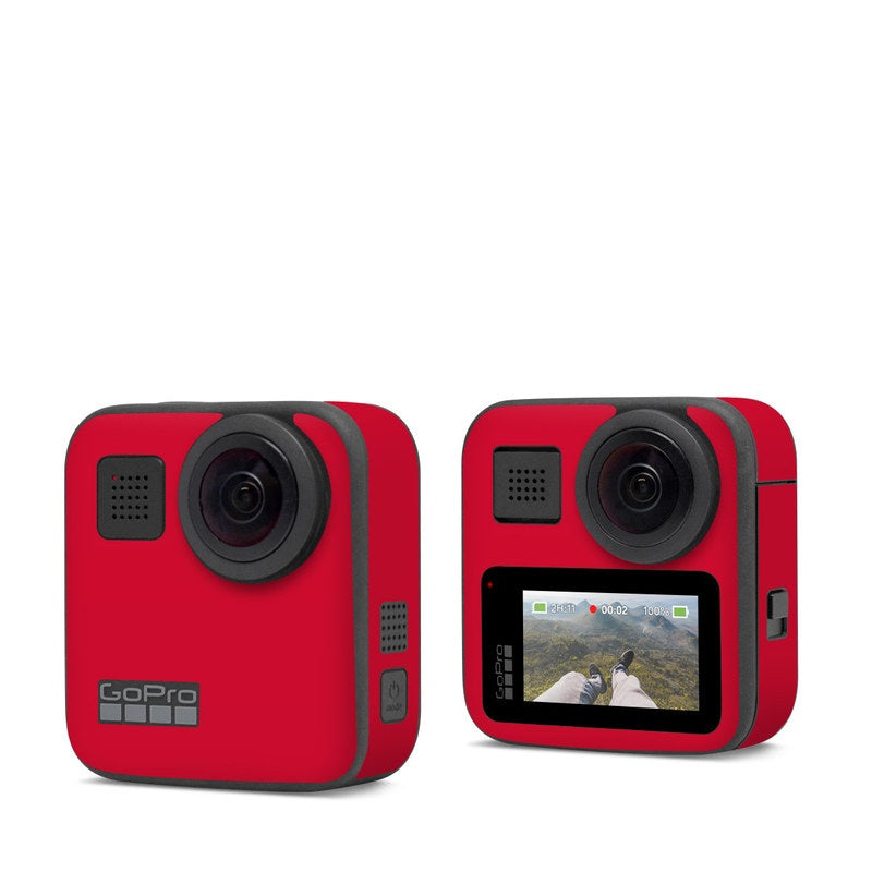 Solid State Red - GoPro Max Skin