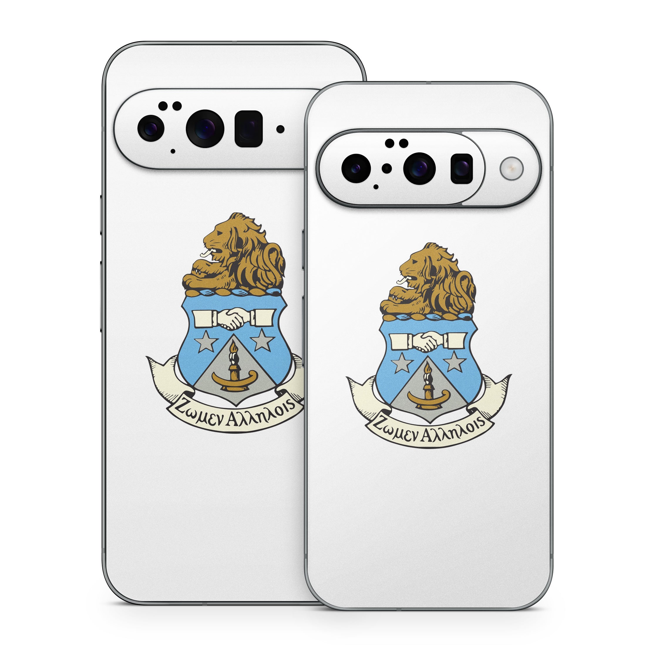 Alpha Delta Pi Crest White - Google Pixel 10 Skin