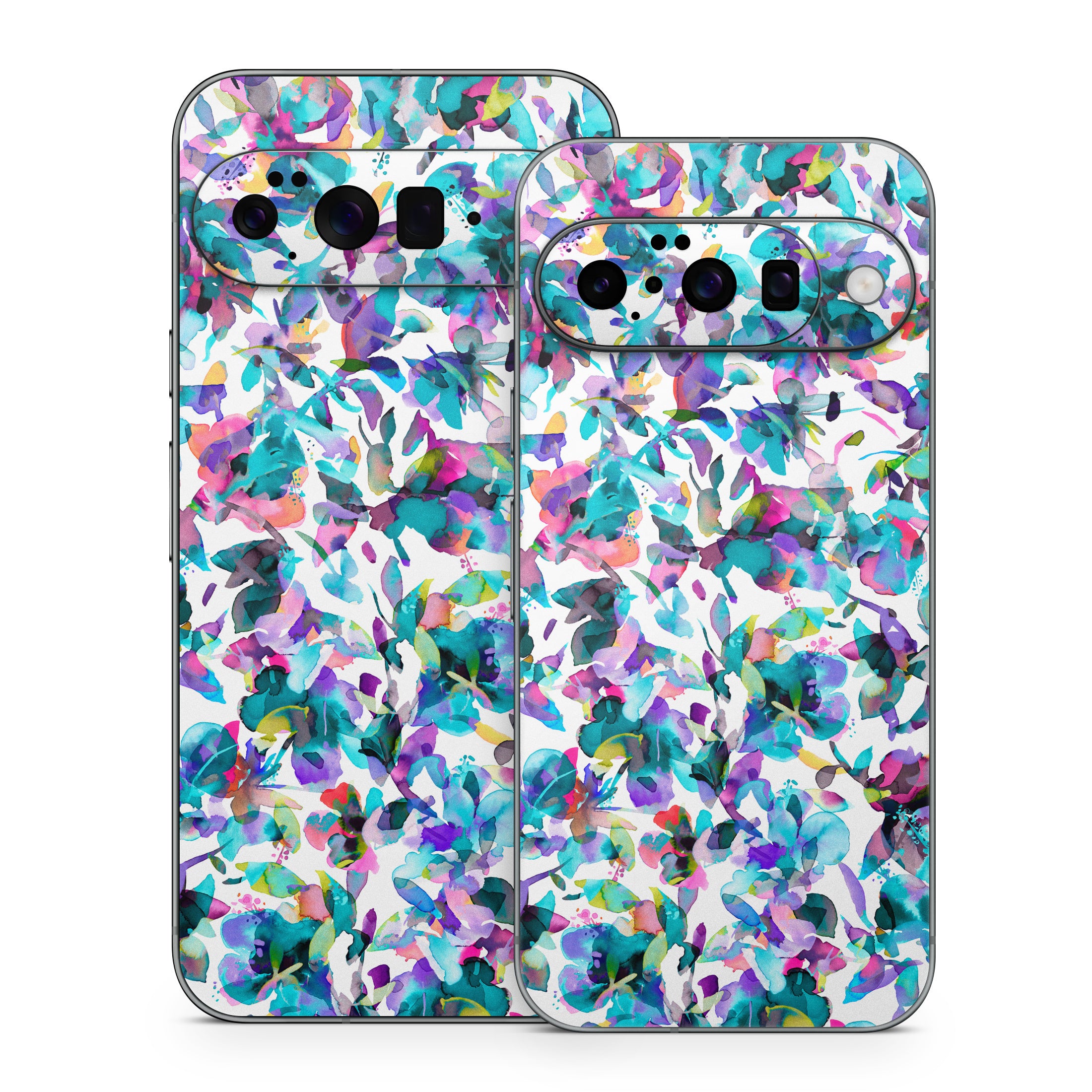 Aquatic Flowers - Google Pixel 10 Skin