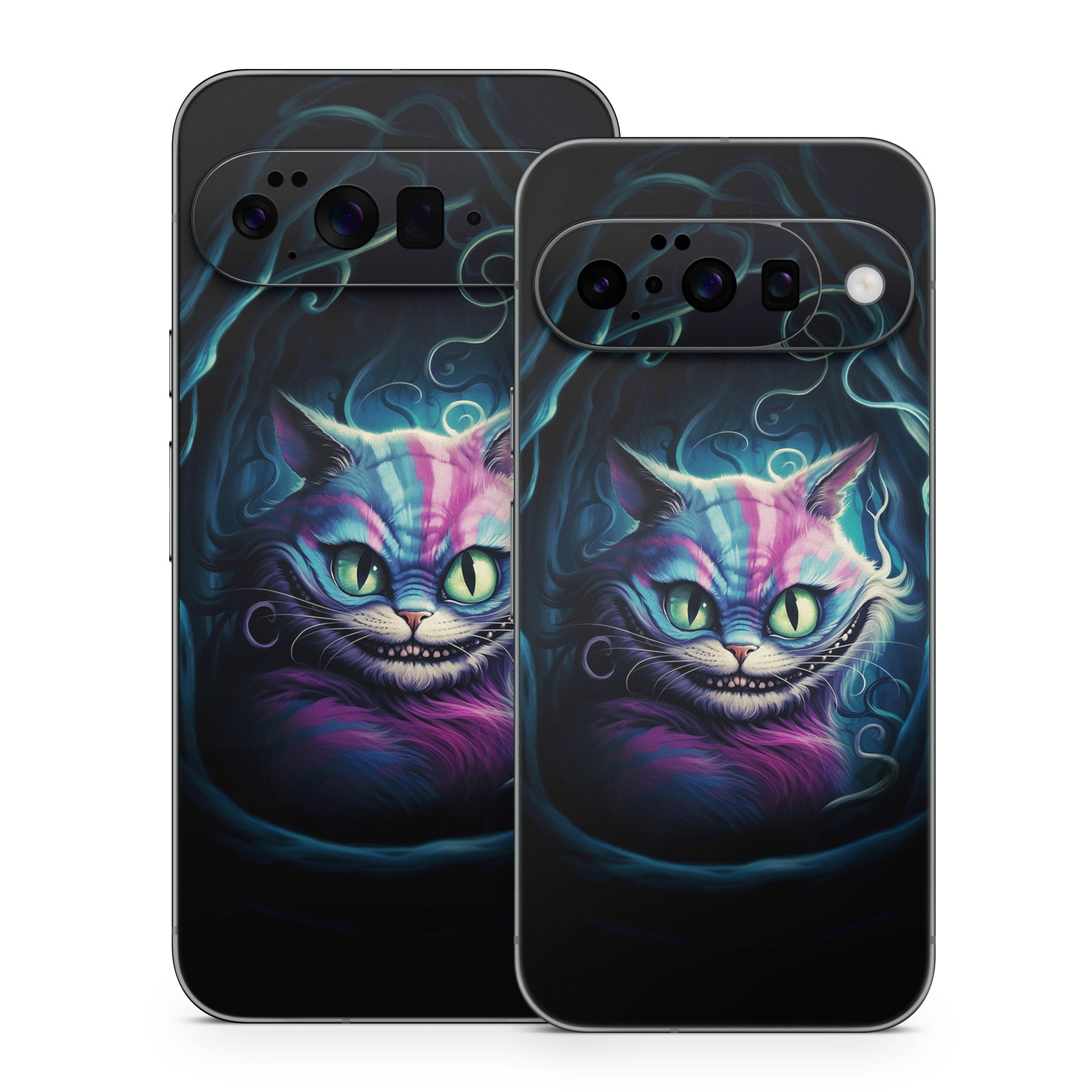 Blue Cheshire Cat - Google Pixel 10 Skin