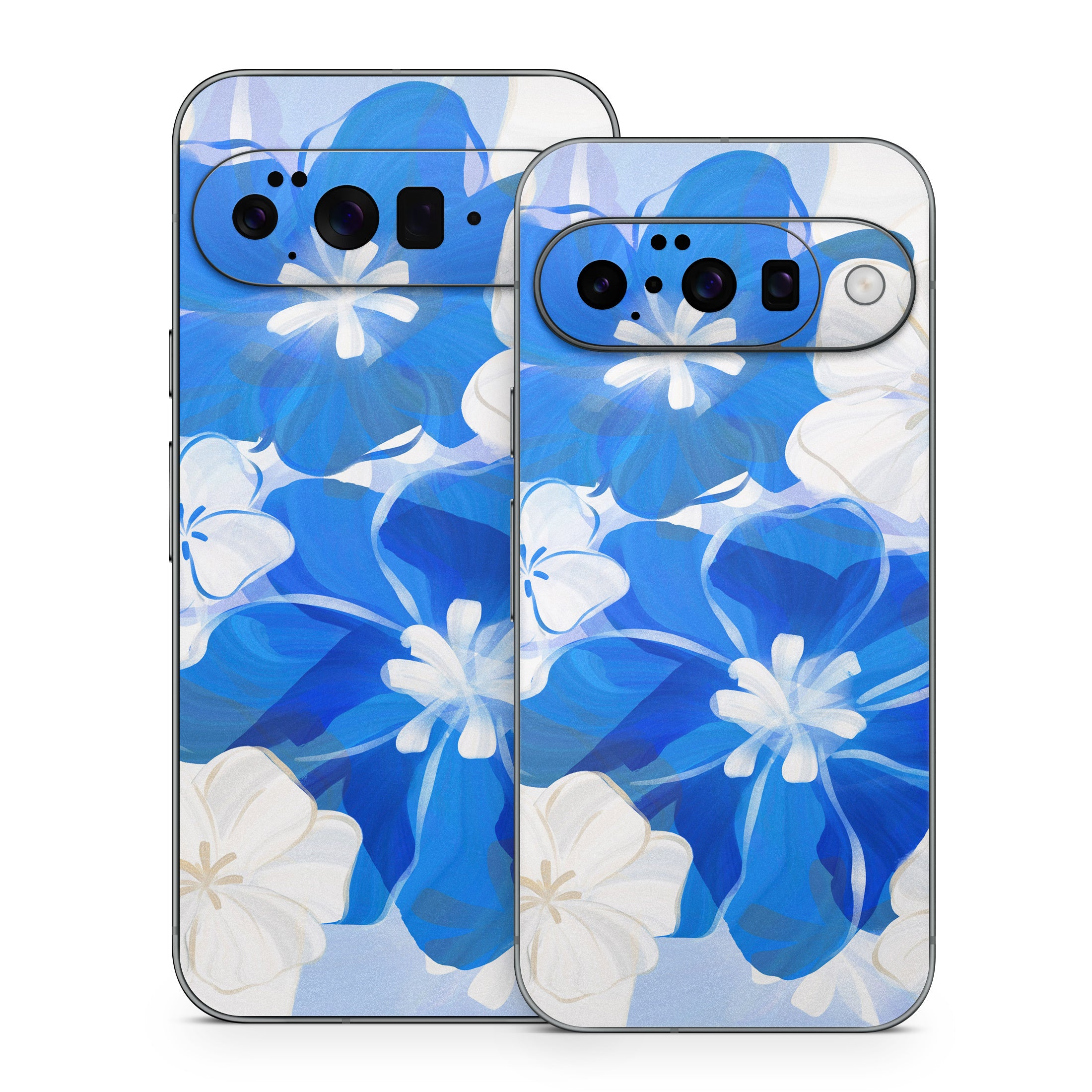 Blue Flowers - Google Pixel 10 Skin