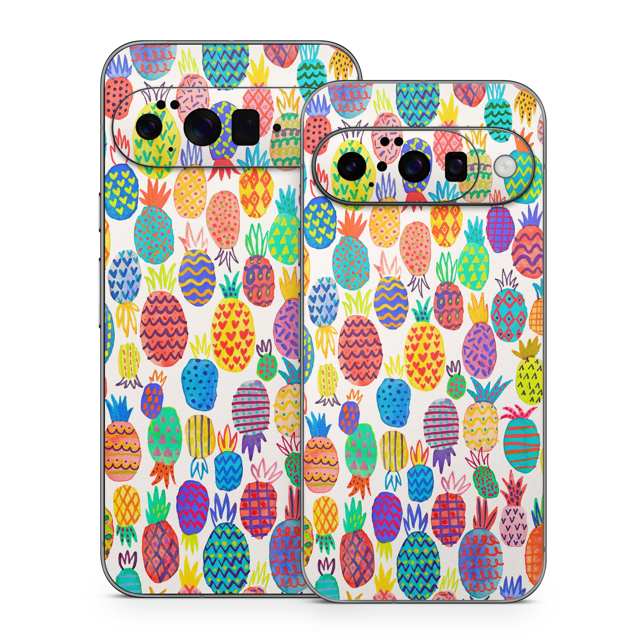 Colorful Pineapples - Google Pixel 10 Skin