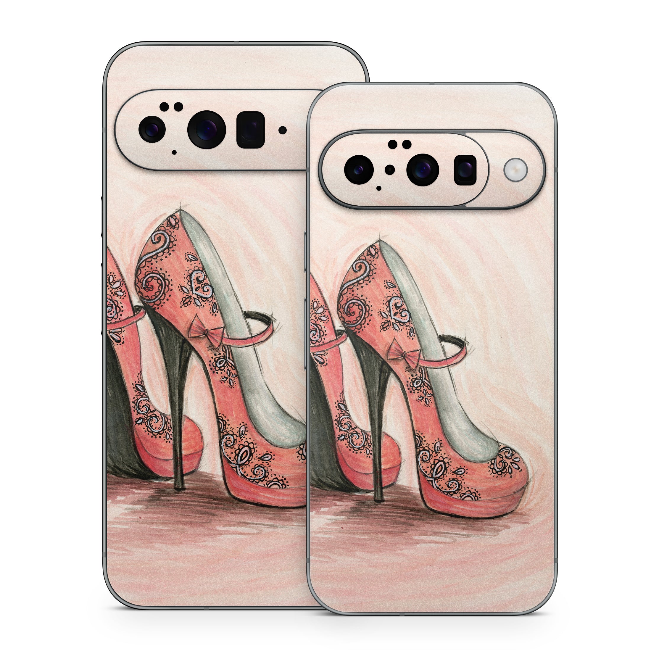 Coral Shoes - Google Pixel 10 Skin