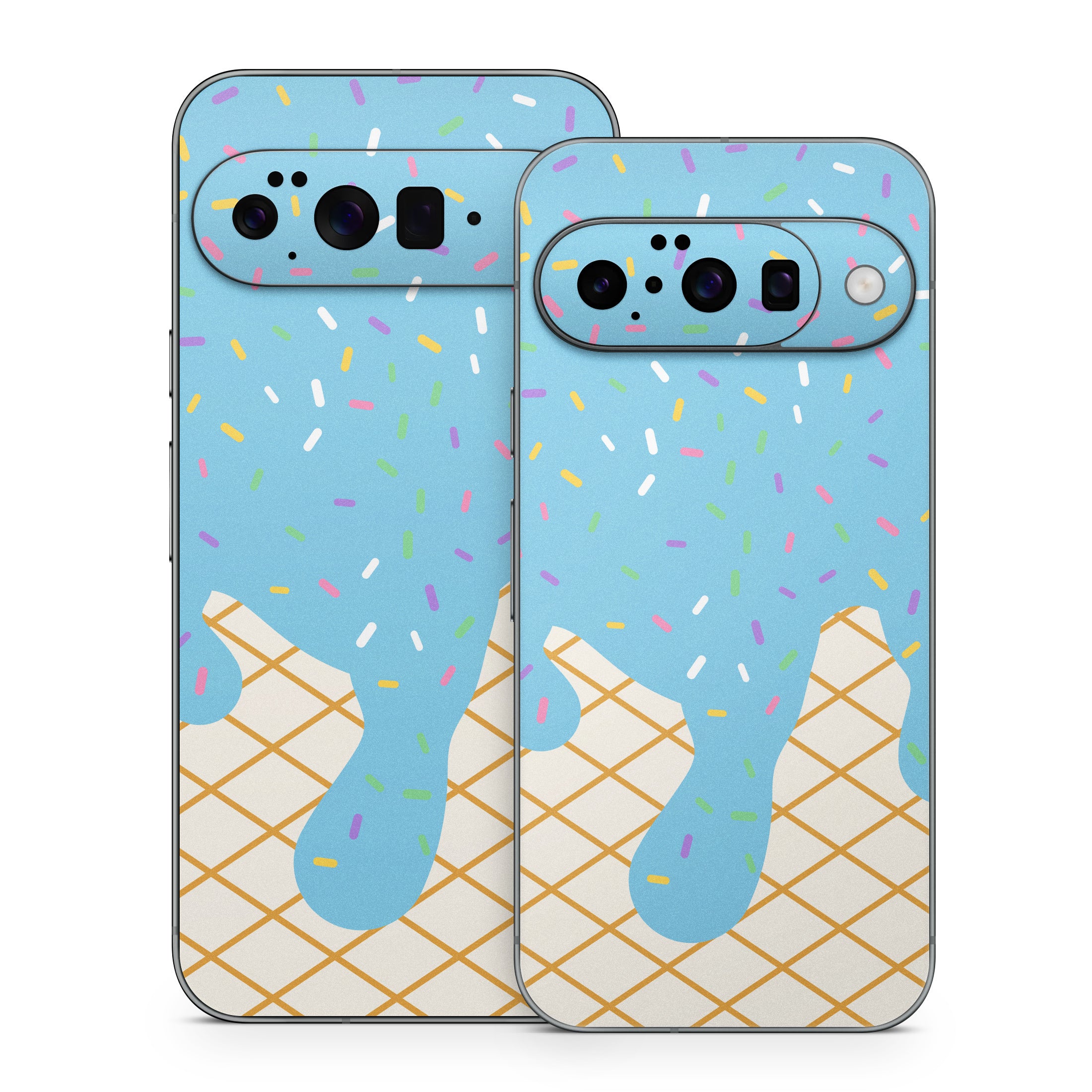 Cotton Candy Ice Cream Drip - Google Pixel 10 Skin