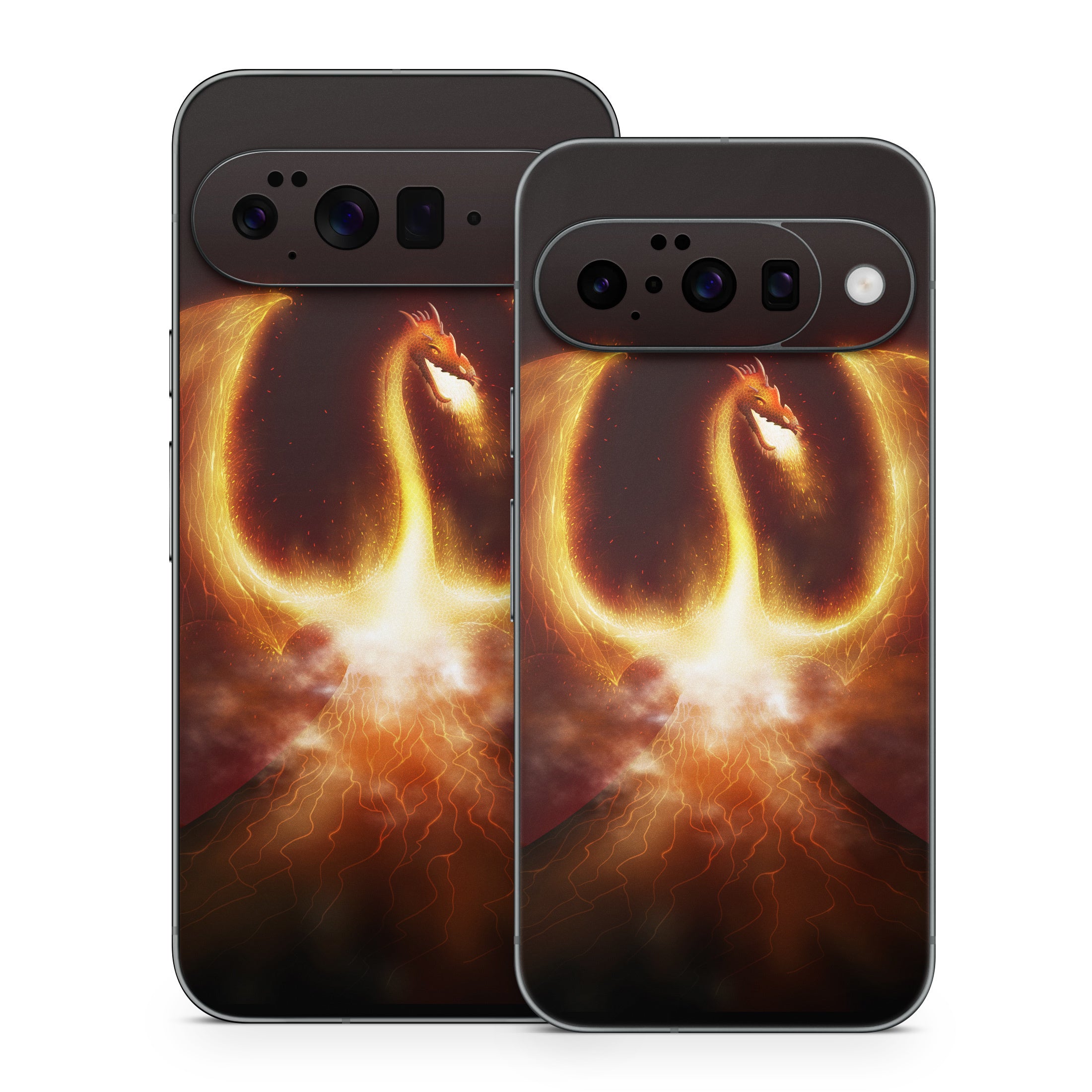 Fire Dragon - Google Pixel 10 Skin