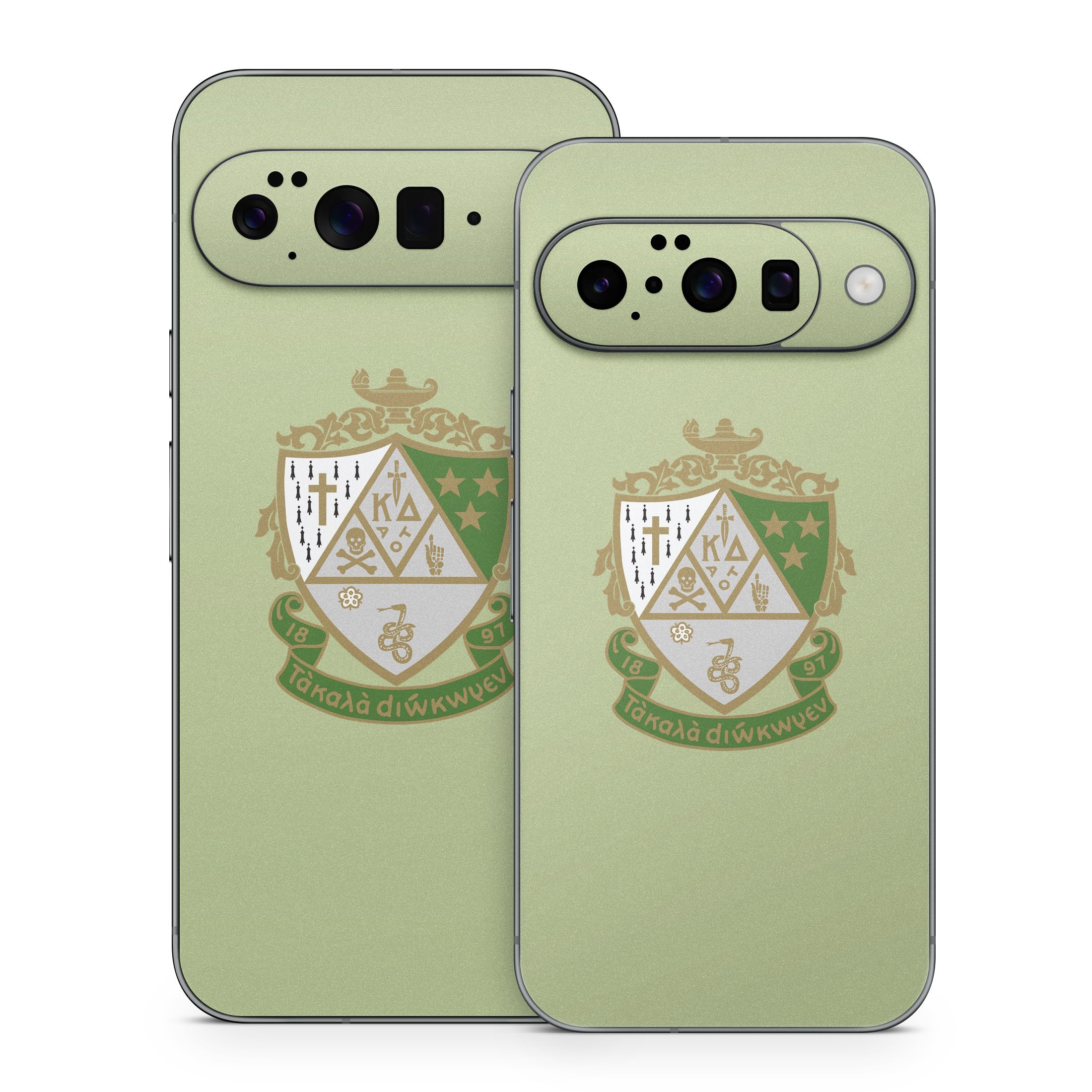 Kappa Delta Crest Light Olive - Google Pixel 10 Skin