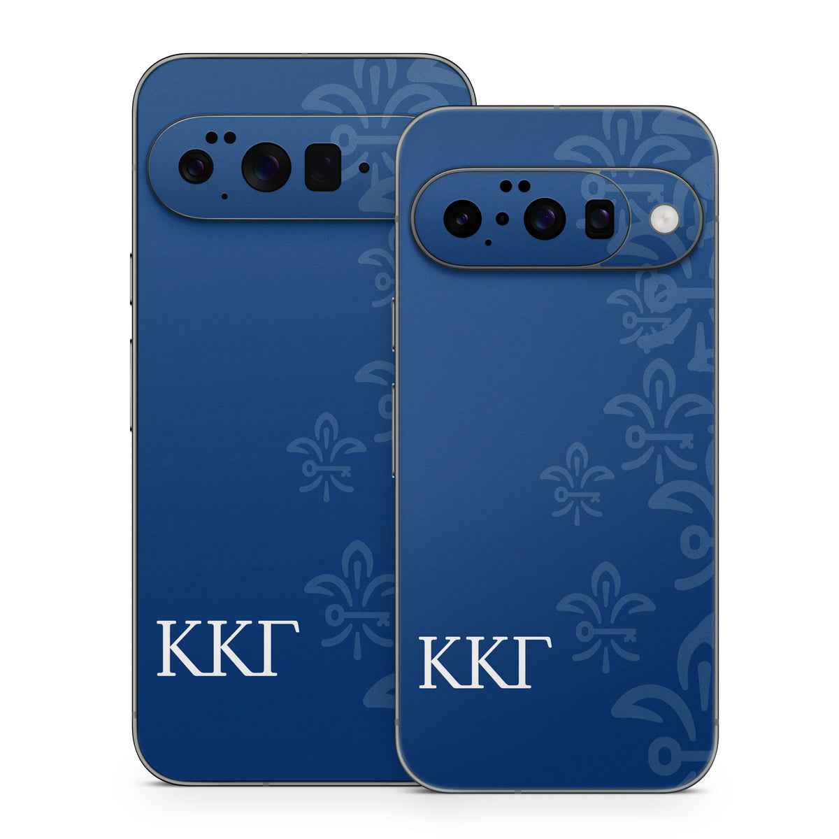 Kappa Kappa Gamma Letters and Fleur De Key Gamma Blue - Google Pixel 10 Skin