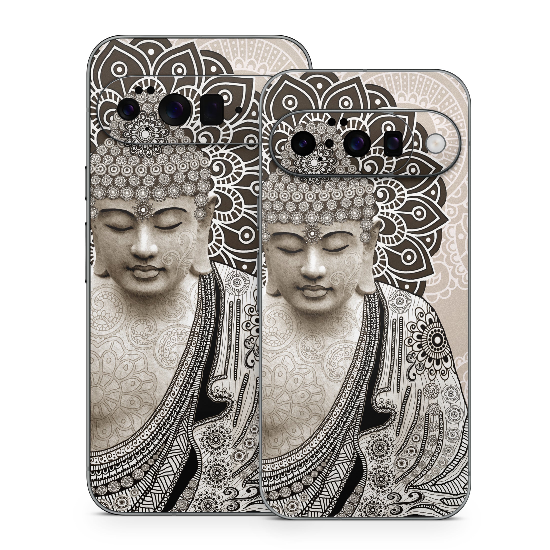 Meditation Mehndi - Google Pixel 10 Skin