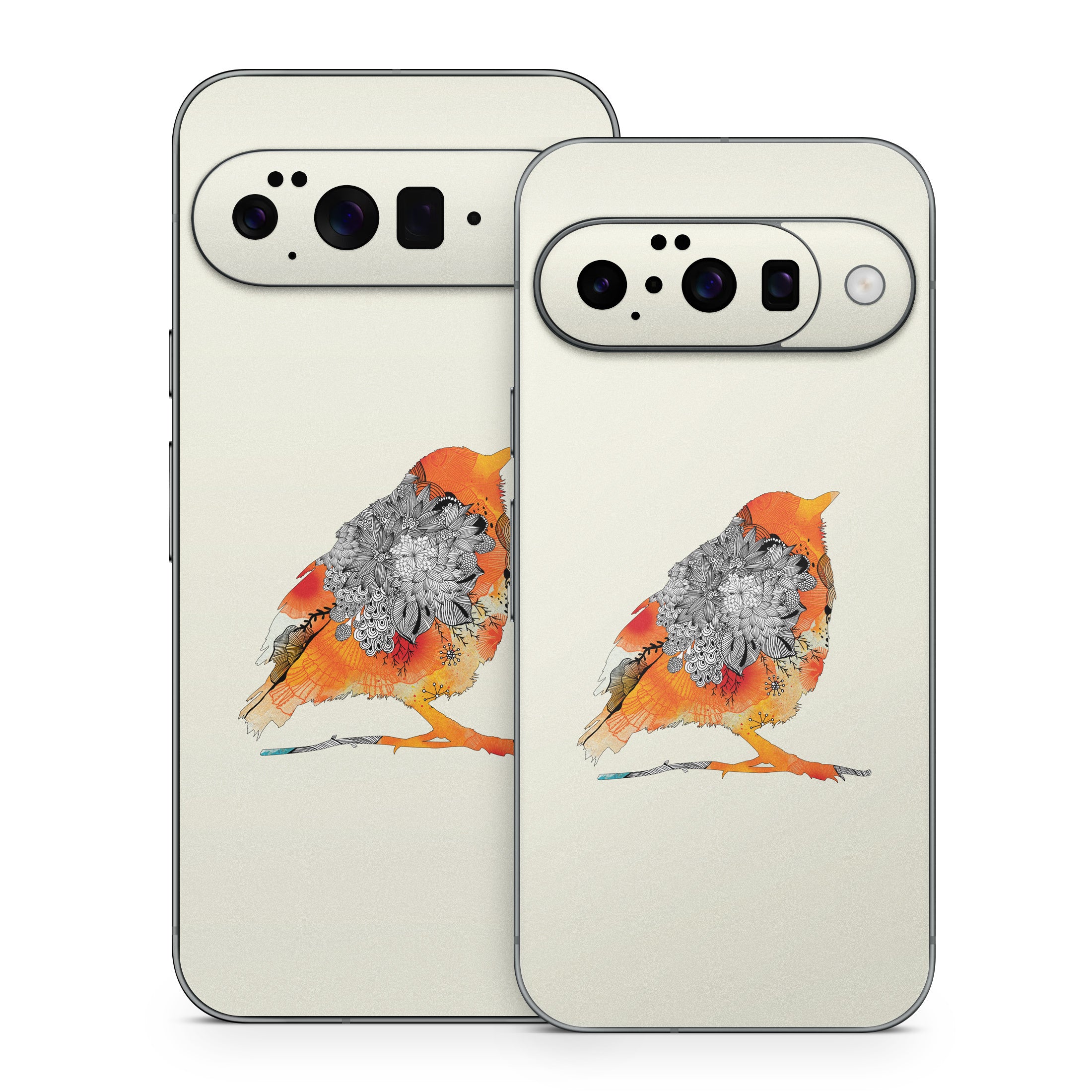 Orange Bird - Google Pixel 10 Skin