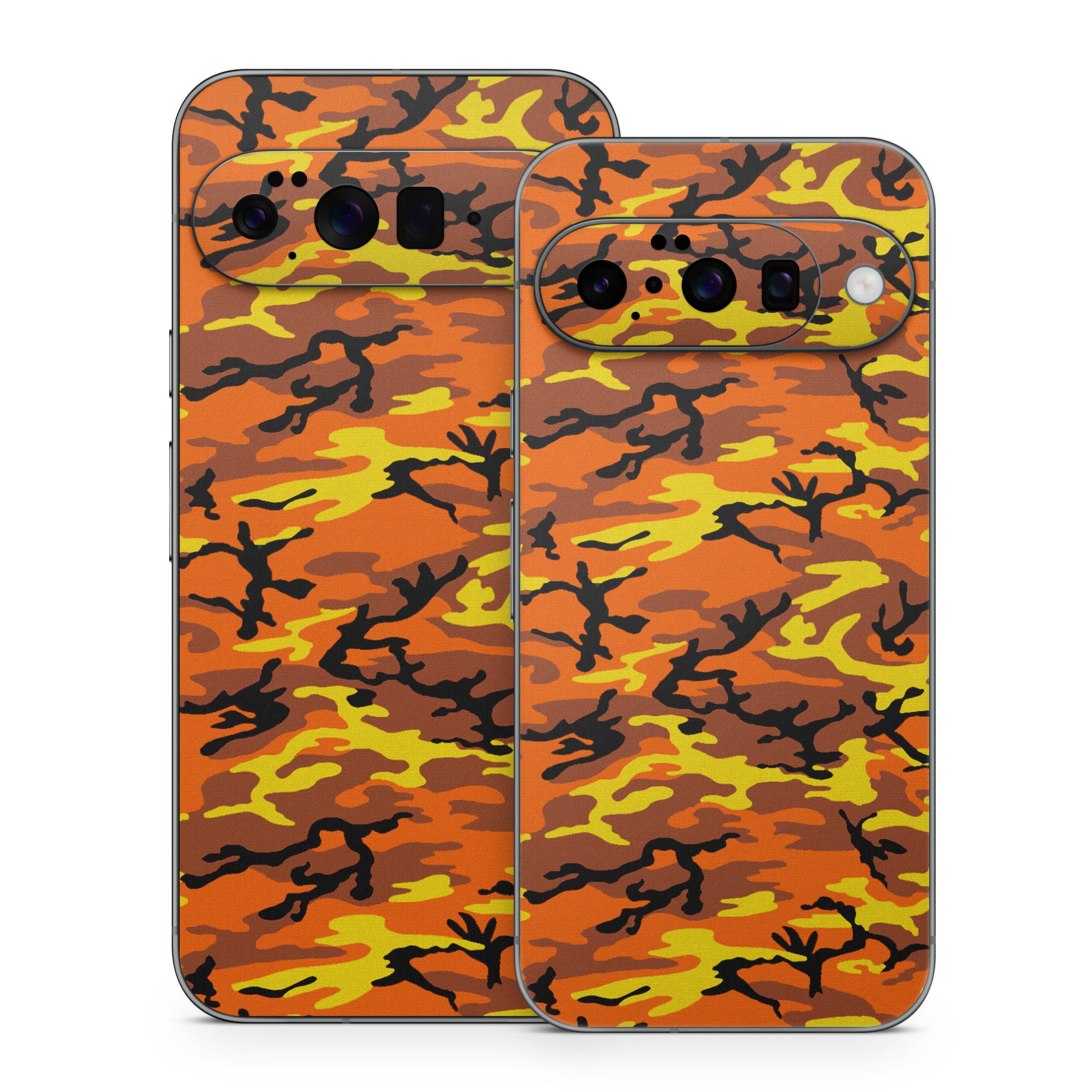 Orange Camo - Google Pixel 10 Skin