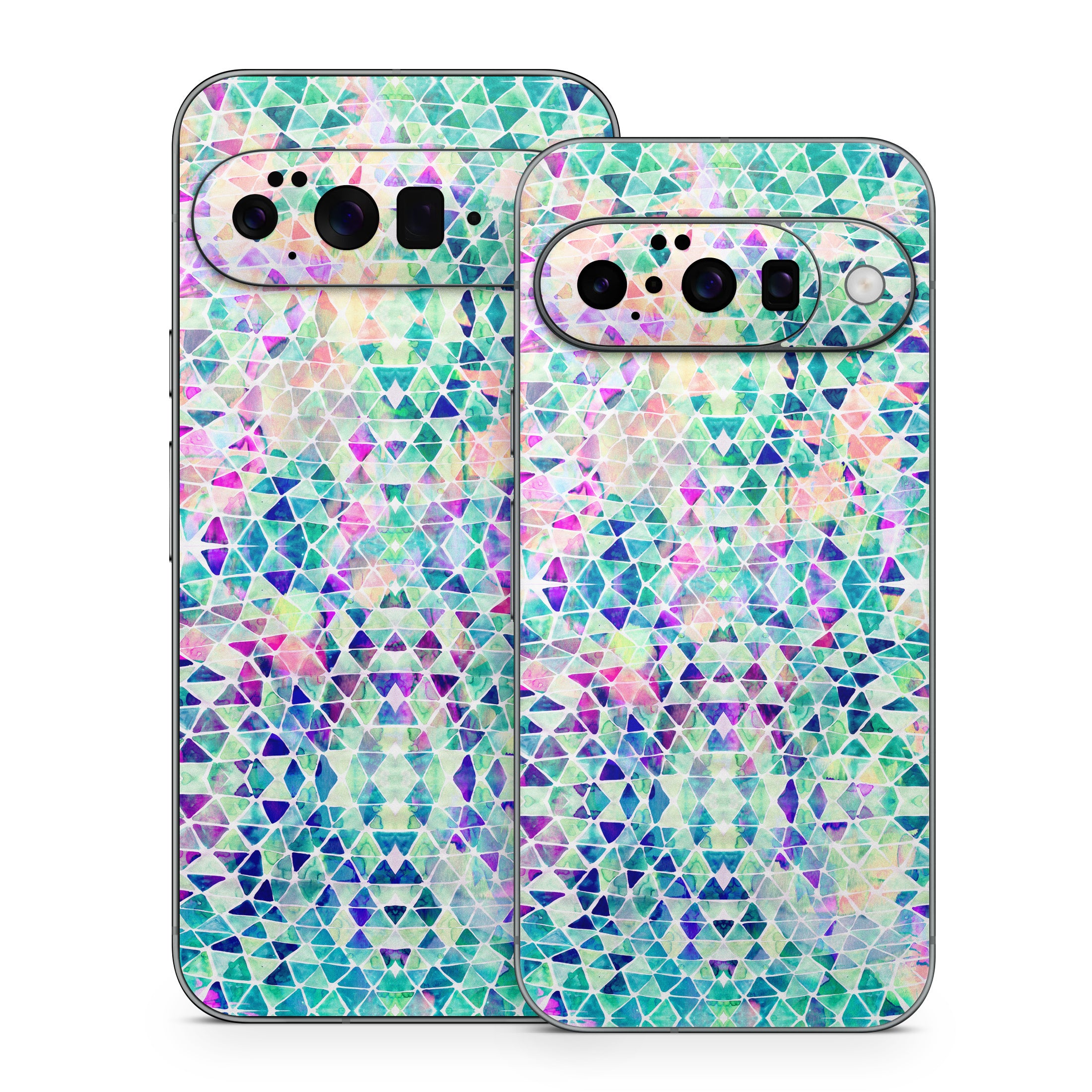 Pastel Triangle - Google Pixel 10 Skin