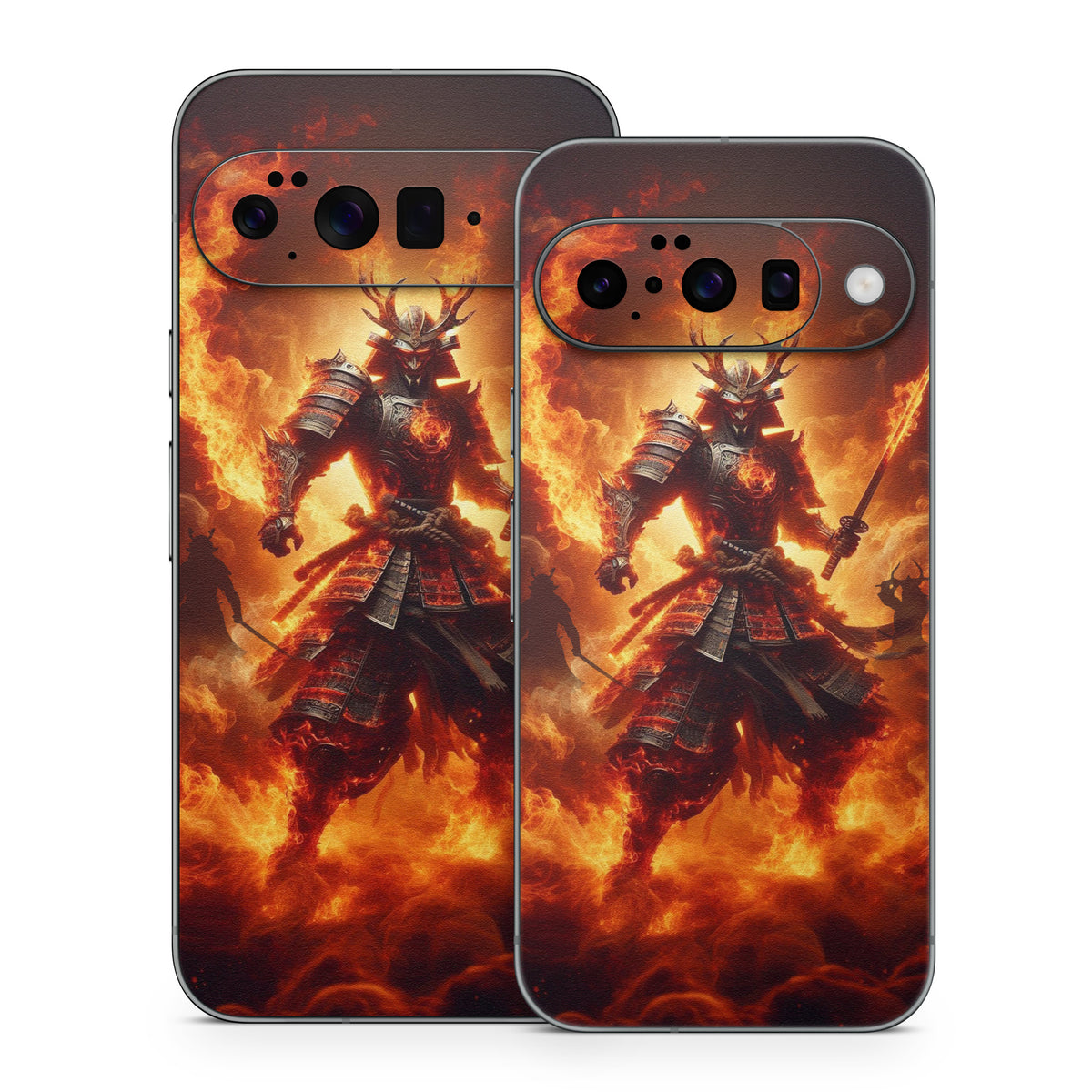 Samurai Fire - Google Pixel 10 Skin