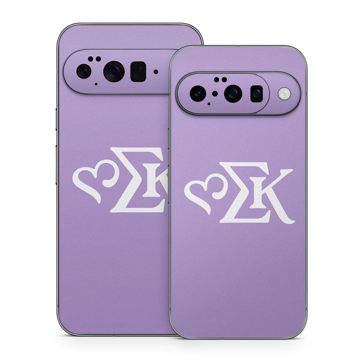 Sigma Kappa Greek Letters Dove Love on Legacy Lavender - Google Pixel 10 Skin