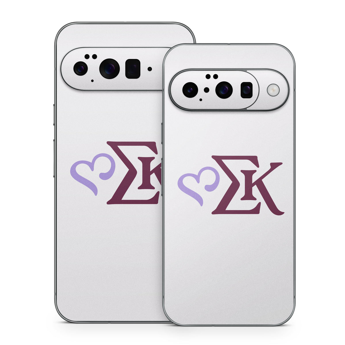 Sigma Kappa Greek Letters Two Color on Dove Love - Google Pixel 10 Skin
