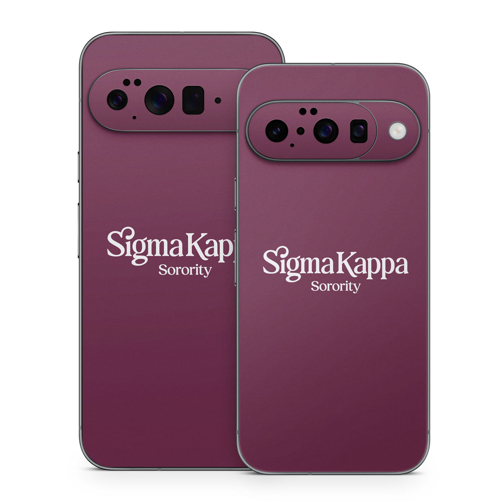 Sigma Kappa Sorority Logo Dove Love on Mary Maroon - Google Pixel 10 S